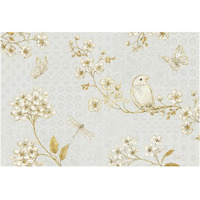 Golden Garden I -Paper Art-62"x42"