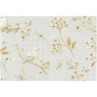 Golden Garden II -Paper Art-32"x22"