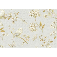 Golden Garden II -Paper Art-38"x26"