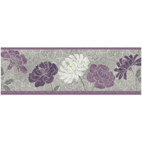 Morning Tones Purple III -Paper Art-56"x20"