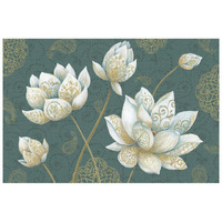 Lotus Dream IB -Paper Art-26"x18"