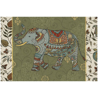 Elephant Caravan IIF -Paper Art-50"x34"