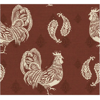 Woodcut Rooster Patterns -Paper Art-18"x16.56"