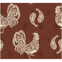 Woodcut Rooster Patterns -Paper Art-32"x29.3"