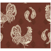 Woodcut Rooster Patterns -Paper Art-46"x42.04"