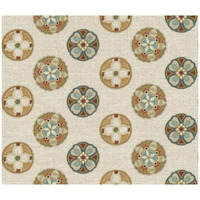 Spice Suzani Patterns II -Paper Art-46"x39.84"