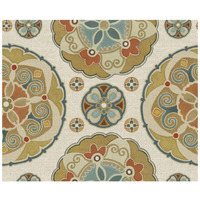 Spice Suzani Patterns I -Paper Art-42"x35.2"