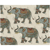 Elephant Caravan Pattern -Paper Art-22"x18"