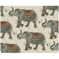 Elephant Caravan Pattern -Paper Art-30"x24"