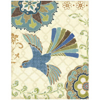 Eastern Tales Bird III -Paper Art-24"x30"