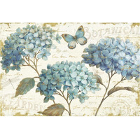 Blue Garden I -Paper Art-38"x26"