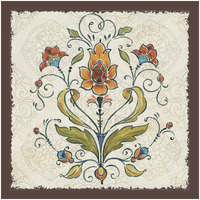 Mediterranean Flair III -Paper Art-32"x32"