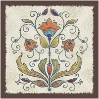 Mediterranean Flair VI -Paper Art-32"x32"