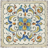 Mediterranean Flair XIV -Paper Art-42"x42"