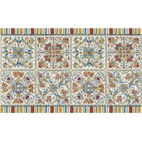 Mediterranean Flair XVIII -Paper Art-24"x15.2"