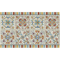 Mediterranean Flair XVIII -Paper Art-32"x20"