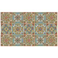 Mediterranean Flair XX -Paper Art-46"x28.4"