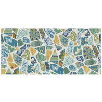 Free Bird Spanish Tiles -Paper Art-42"x20.4"