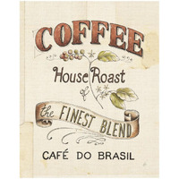 Authentic Coffee IX -Paper Art-18"x22"