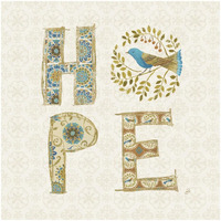 Love Tales V -Paper Art-32"x32"
