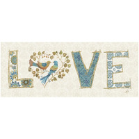 Love Tales VI -Paper Art-32"x14"