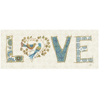 Love Tales VI -Paper Art-52"x22"