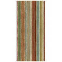 Mumbai Rainbow Stripes -Paper Art-22.68"x46"