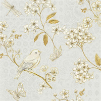 Golden Garden IV -Paper Art-38"x38"