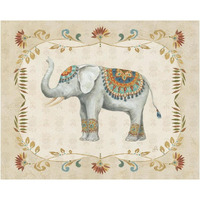 Elephant Walk III -Paper Art-30"x24"