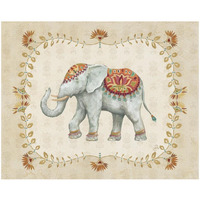 Elephant Walk V -Paper Art-22"x18"
