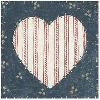 Americana Quilt I -Paper Art-26"x26"