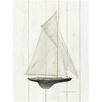 Sailboat I -Paper Art-26"x34"