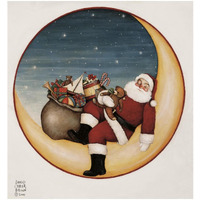 Merry Lil Santa -Paper Art-30.2"x32"