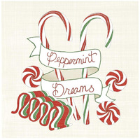 Seasons Sweetings I -Paper Art-20"x20"