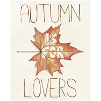 Autumn Love II -Paper Art-18"x22"