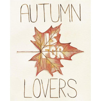 Autumn Love II -Paper Art-30"x37"