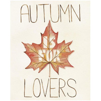 Autumn Love II v.2 -Paper Art-18"x22"