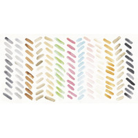 Watercolor Swipes Bright -Paper Art-74"x38"