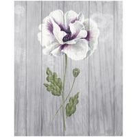 Poppy I -Paper Art-18"x22"