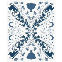 Christmas Otomi II -Paper Art-18"x22"