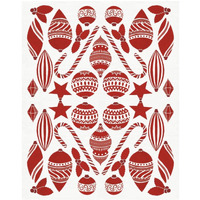 Christmas Otomi III -Paper Art-18"x22"