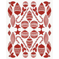 Christmas Otomi III -Paper Art-22"x26"