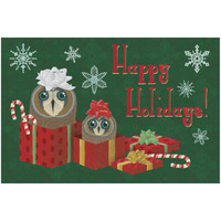 Christmas Parliament III -Paper Art-32"x22"