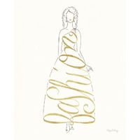 Stylish Sayings III -Paper Art-22"x26"