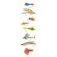 Gone Fishin X -Paper Art-26"x74"