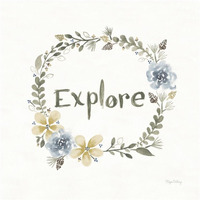 Exploration III No Boots -Paper Art-32"x32"