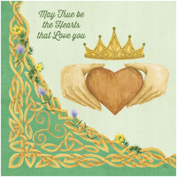 Celtic Charm III -Paper Art-32"x32"