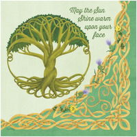 Celtic Charm IV -Paper Art-32"x32"