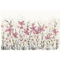 Watercolor Garden Light -Paper Art-26"x18"