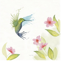 Flit I -Paper Art-26"x26"
